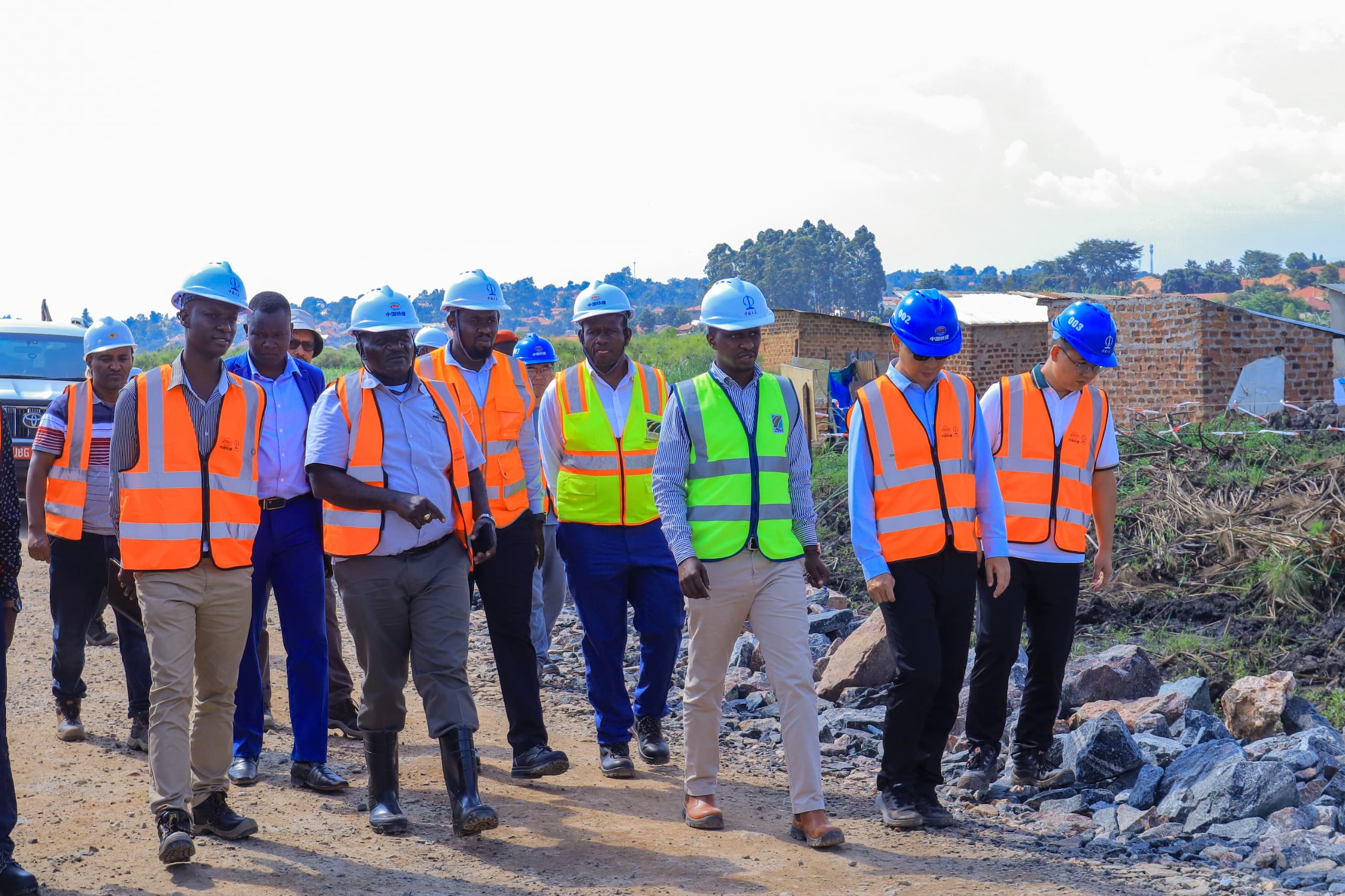 Gen. Katumba Wamala Inspects the Mpigi Expressway Construction Project